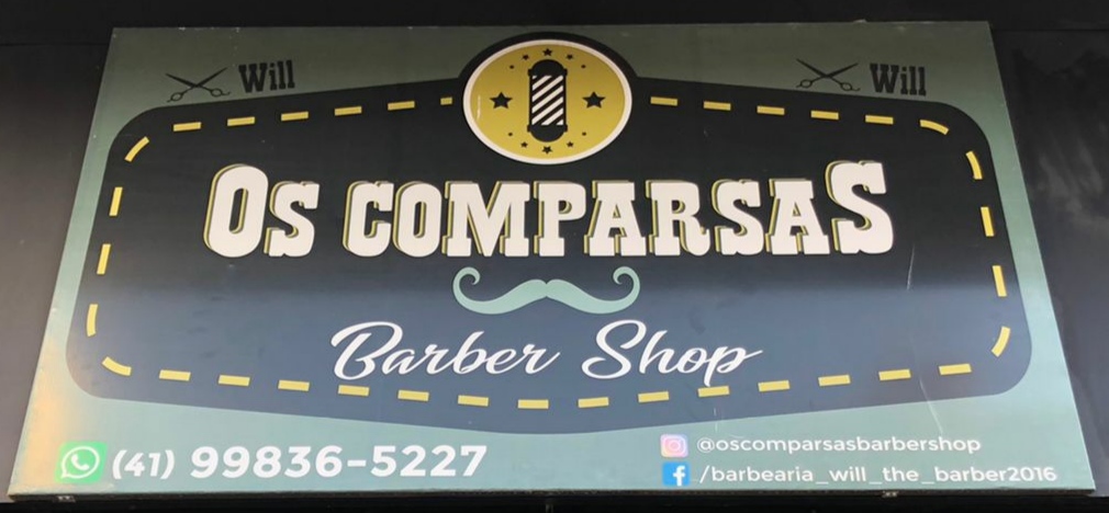 Os Comparsas-Barbearia em Curitiba